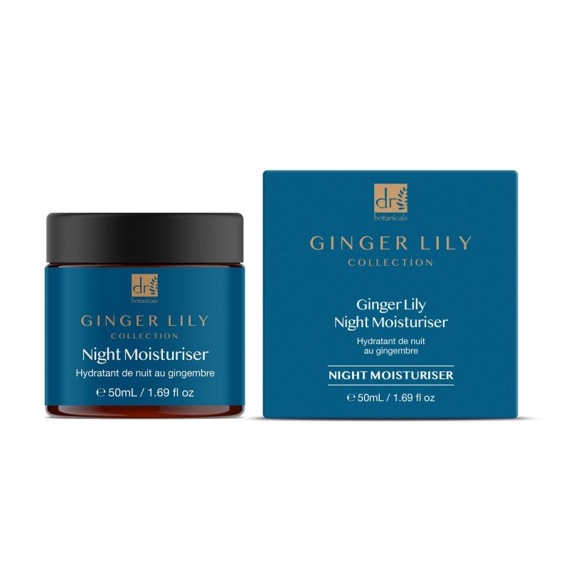 Gingerlily Night Moisturiser 50ml - Dr Botanicals