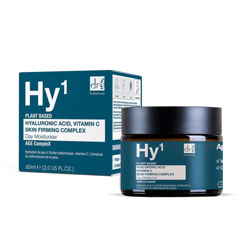 Hyaluronic Acid 1% & Vitamin C 1% & Skin Firming Complex 1% Day Moisturiser 60ml - Dr Botanicals