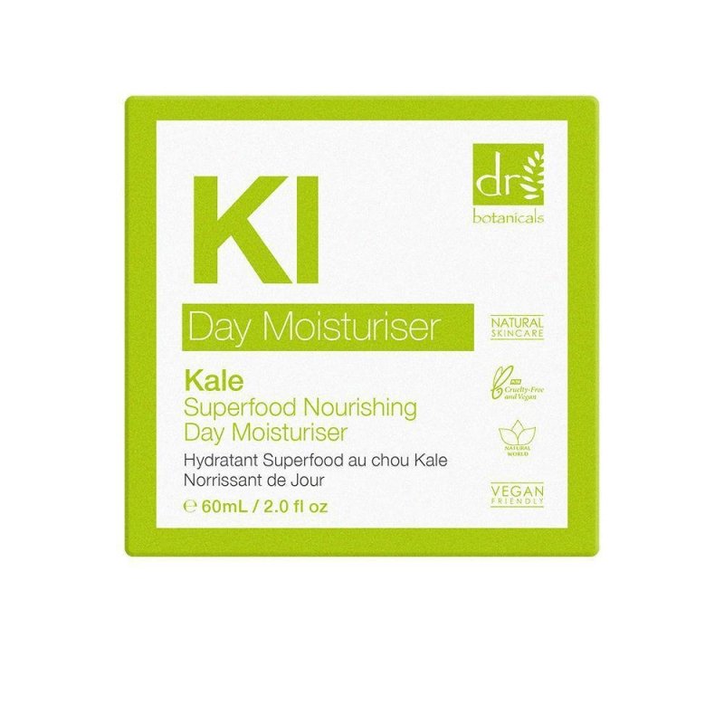 Kale Superfood Nourishing Day Moisturiser 60ml - Dr Botanicals