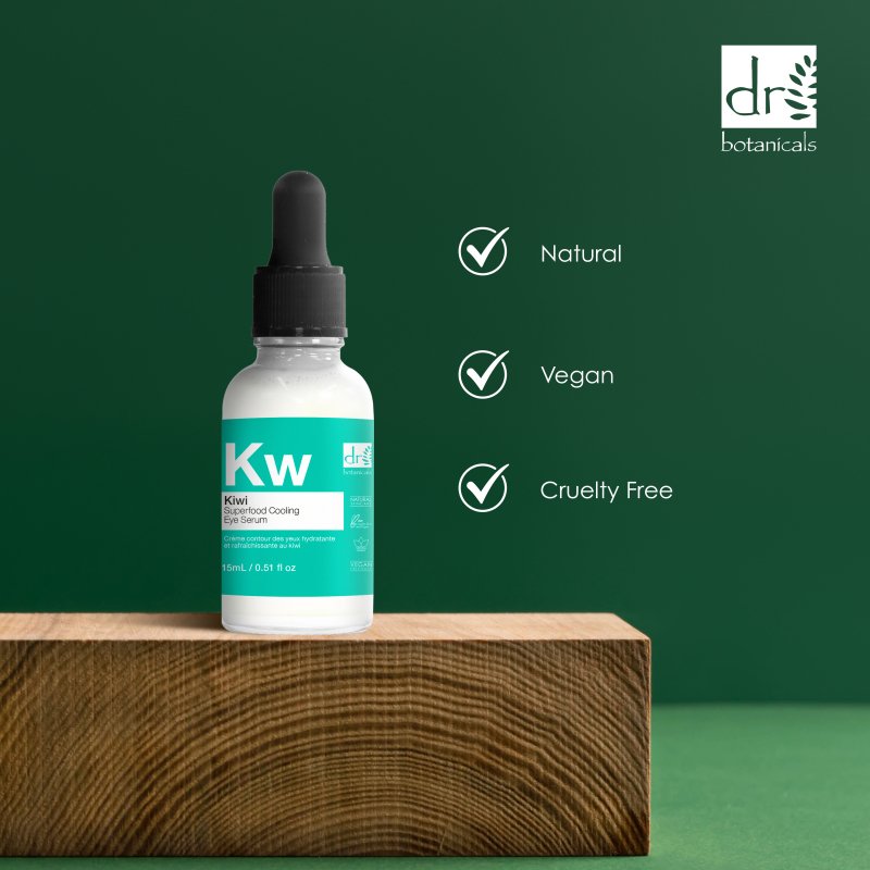 Kiwi Superfood Cooling Eye Serum 15ml - Dr Botanicals