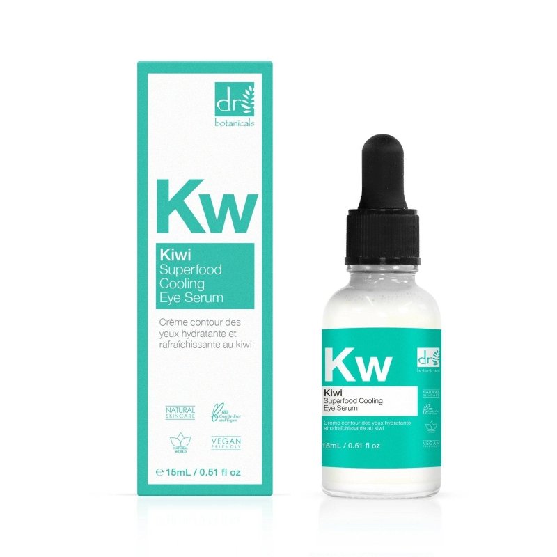 Kiwi Superfood Cooling Eye Serum 15ml - Dr Botanicals