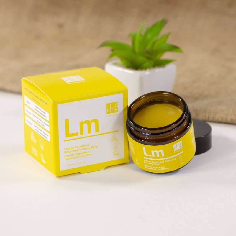 Lemon Superfood Rescuing Remedy Balm 60ml - Dr Botanicals