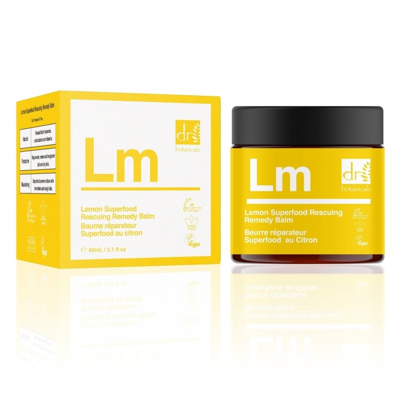 Lemon Superfood Rescuing Remedy Balm 60ml - Dr Botanicals