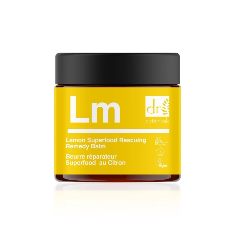 Lemon Superfood Rescuing Remedy Balm 60ml - Dr Botanicals