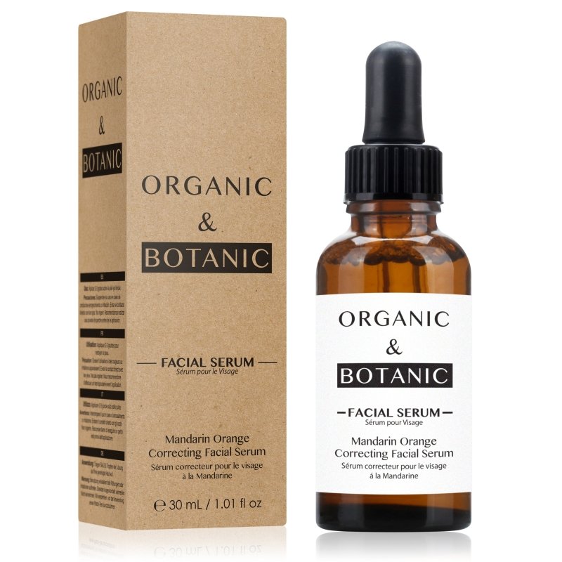 Mandarin Orange Restorative Eye Serum + Mandarin Orange Correcting Facial Serum - Dr Botanicals