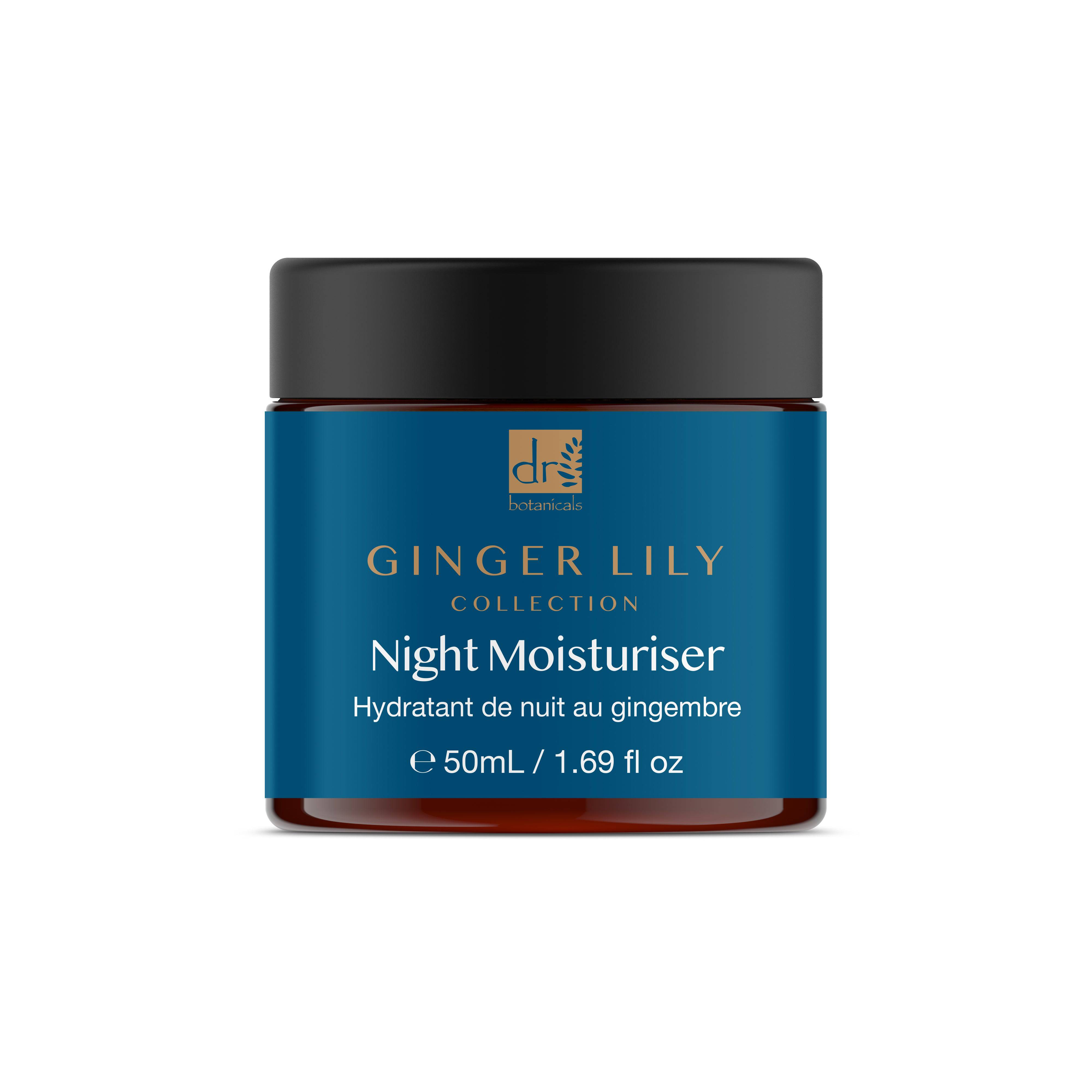 Dr Botanicals Gingerlily Night Moisturiser 50ml Twin Value Savings Pack