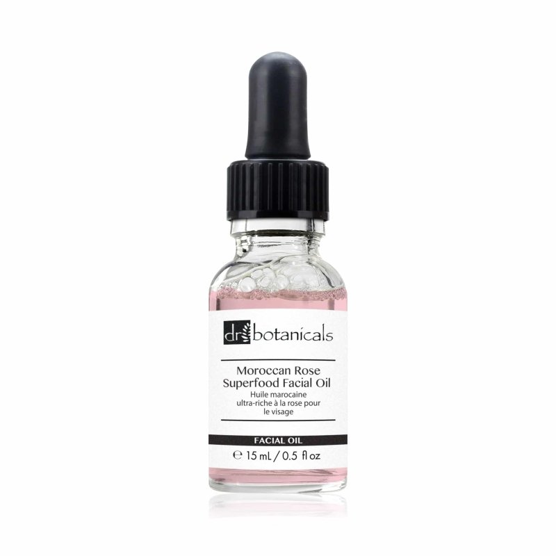 Moroccan Rose Superfood Facial Oil 15ml - Dr Botanicals