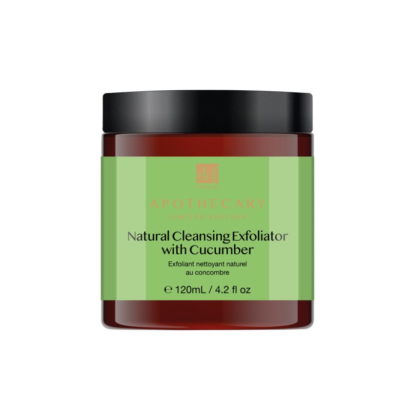 Natural Cleansing Exfoliator with Cucumber 120ml - Dr Botanicals