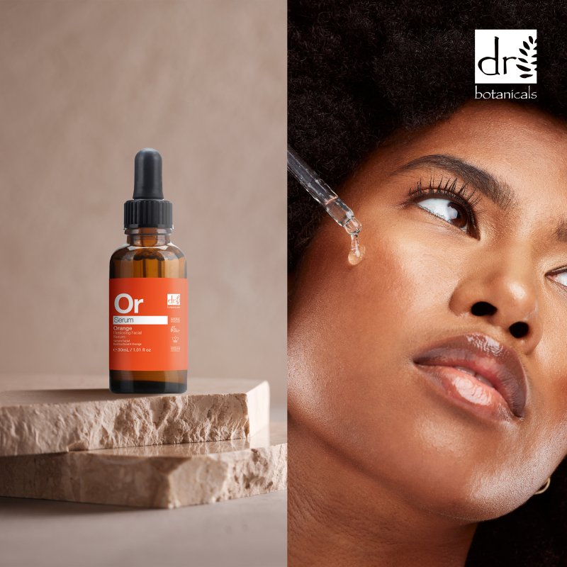 Orange Restoring Facial Serum 30ml - Dr Botanicals