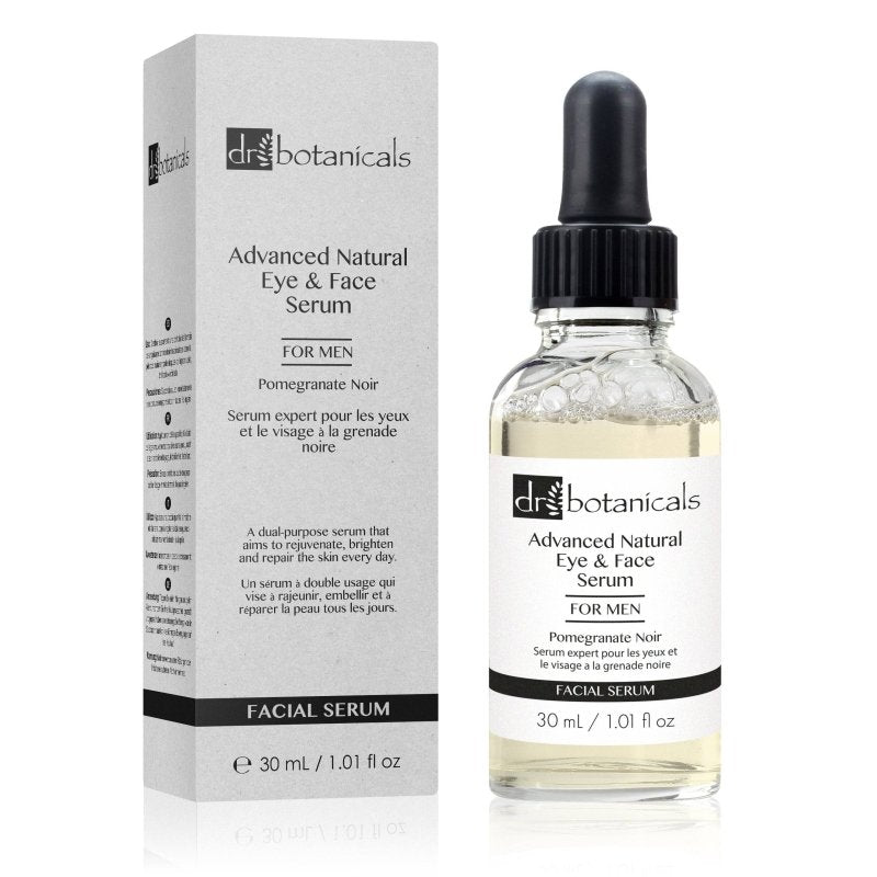 Pomegranate Noir Advanced Eye & Face Serum For Men 30ml - Dr Botanicals