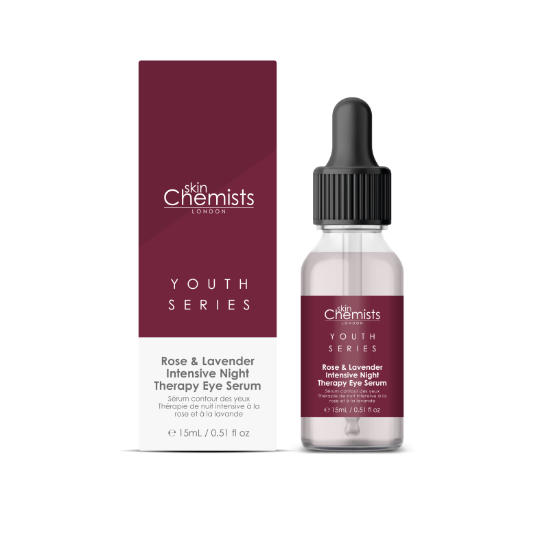 Rose And Lavender Intensive Night Therapy Eye Serum 15ml - Dr Botanicals