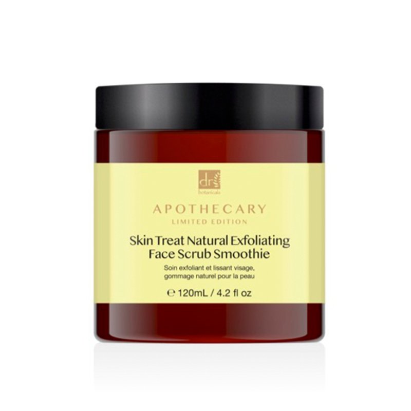 Skin Treat Natural Exfoliating Face Scrub Smoothie 120ml - Dr Botanicals