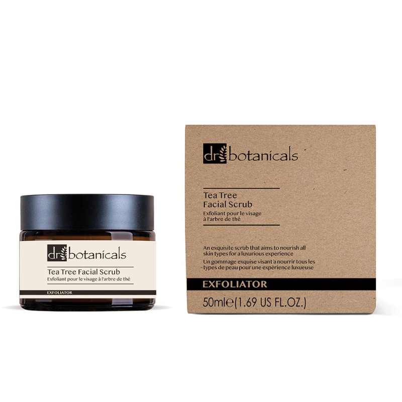 Tea Tree Facial Scrub - Dr Botanicals