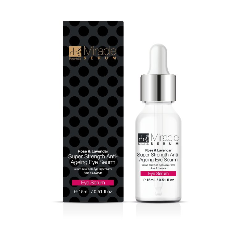 Unique Treatments Rose And Lavender Super Strength Anti - Ageing Eye Serum 15ml - Dr Botanicals