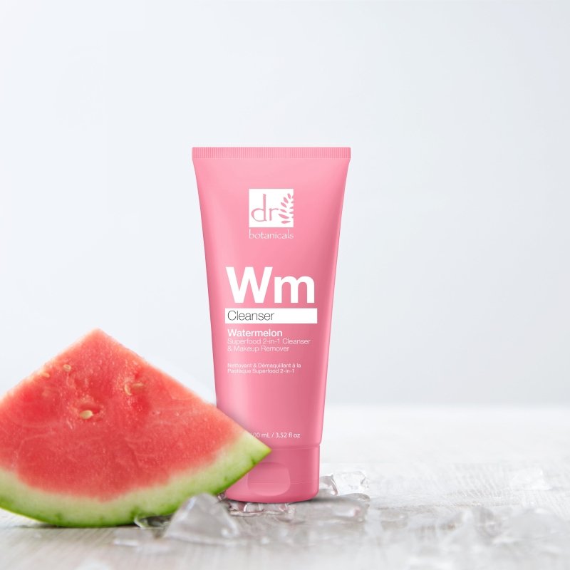 Watermelon Superfood 2 - In - 1 Cleanser & Makeup Remover 100ml - Dr Botanicals