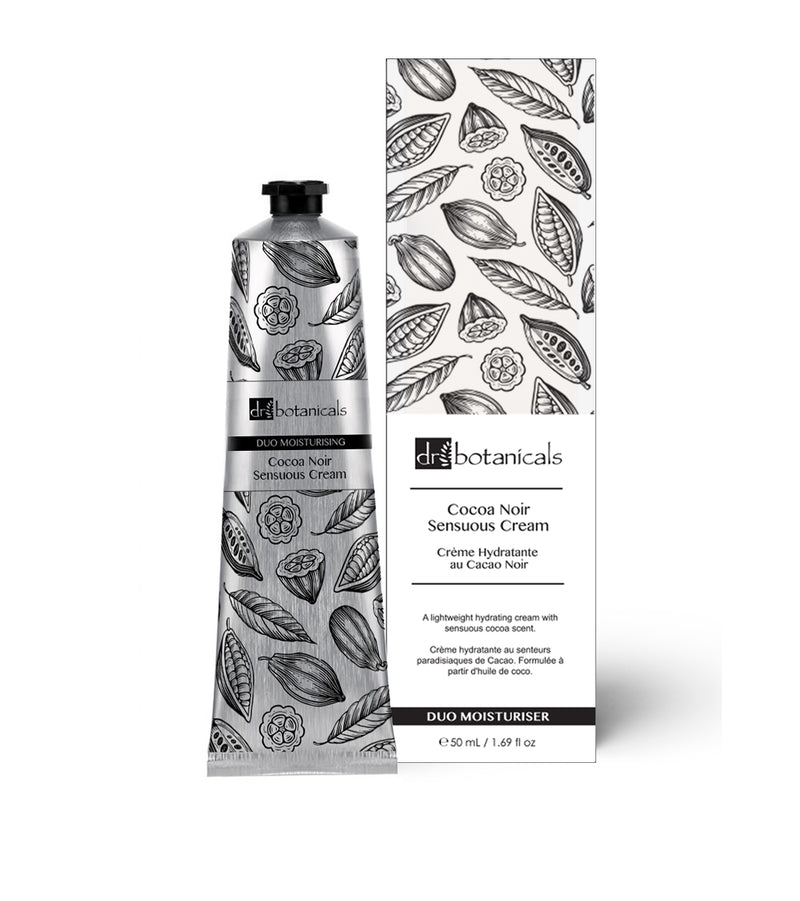 Dr Botanicals Cocoa Noir Sensuous Cream + Marula Oil Facial Serum