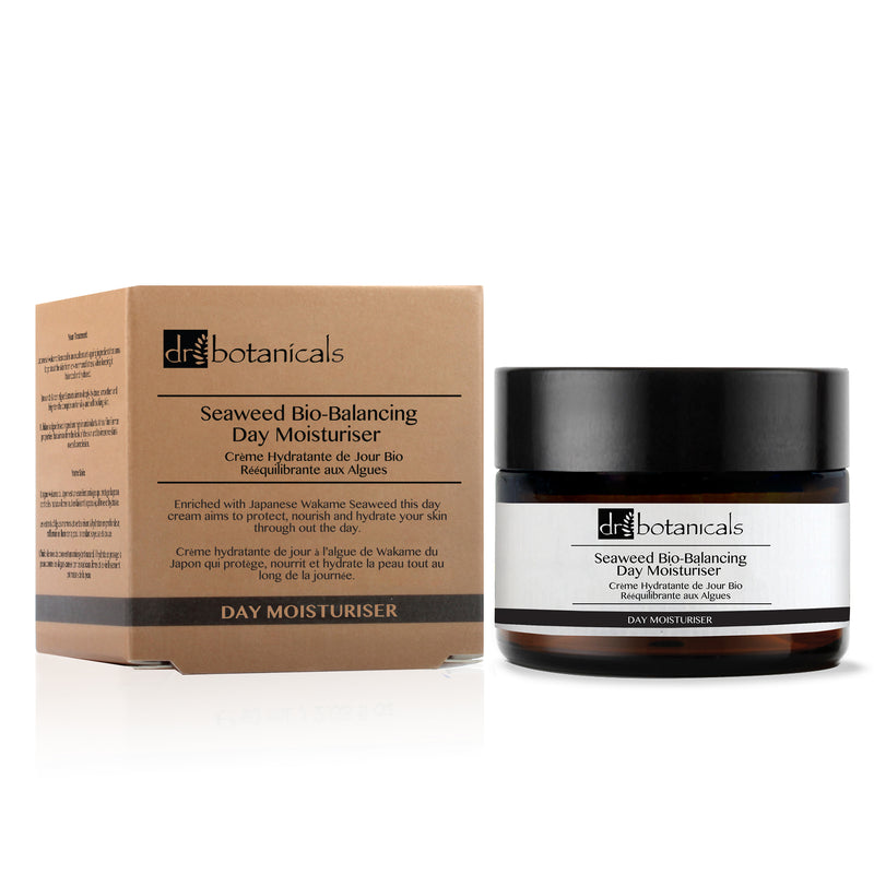 Dr Botanicals Limited Edition Moroccan Rose Superfood Facial Oil + Neroli Rescue Hand Cream + Seaweed Bio-Balancing Day Moisturiser