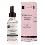 Dr Botanicals Rose & Geranium Essential Oil + Blood Orange Essential Oil + Chamomile Blue Essential Oil + Palmarosa Essential Organic Oil + Cinnamon Leaf Essential Oil
