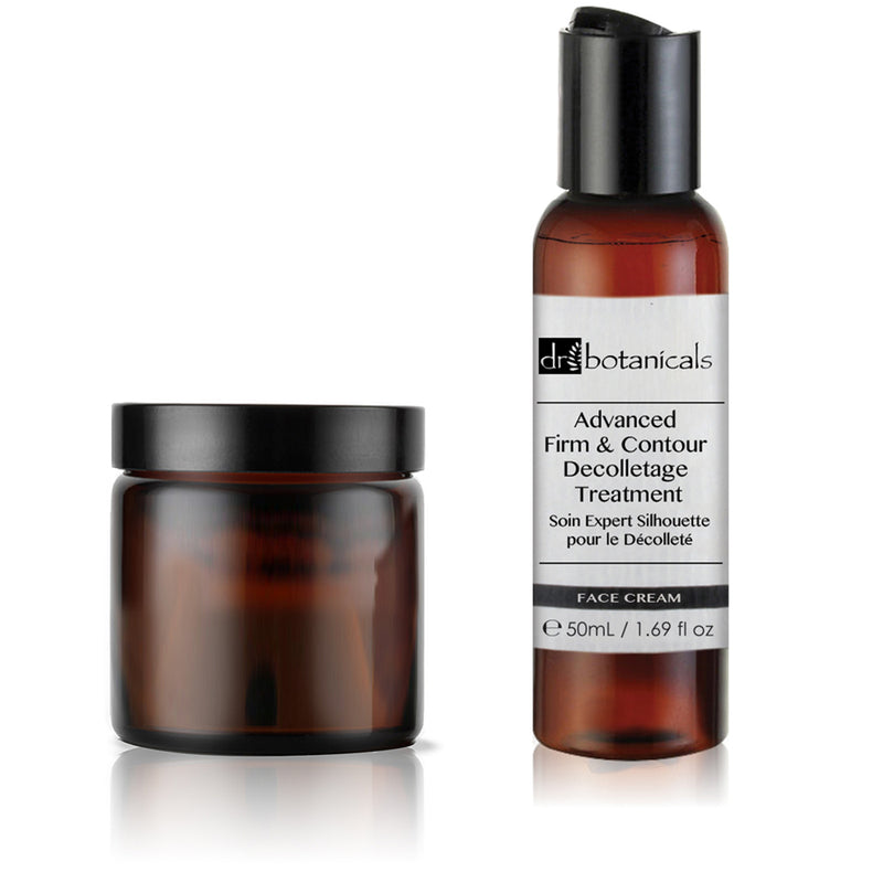 Dr Botanicals Advanced Bio-Brightening Eye Cream + Advanced Firm & Contour Decolletage Treatment