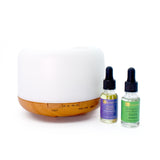 Dr Botanicals Aroma Diffuser Starter Kit with Diffuser Oils