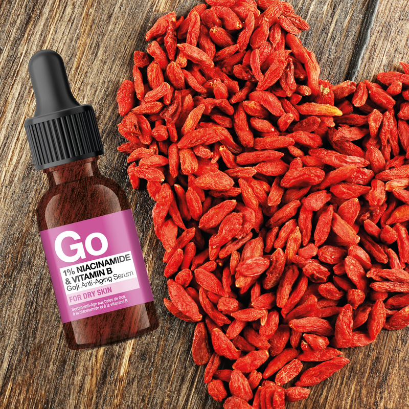 Dr Botanicals Niacinamide & Vitamin B Goji Anti-Aging Serum