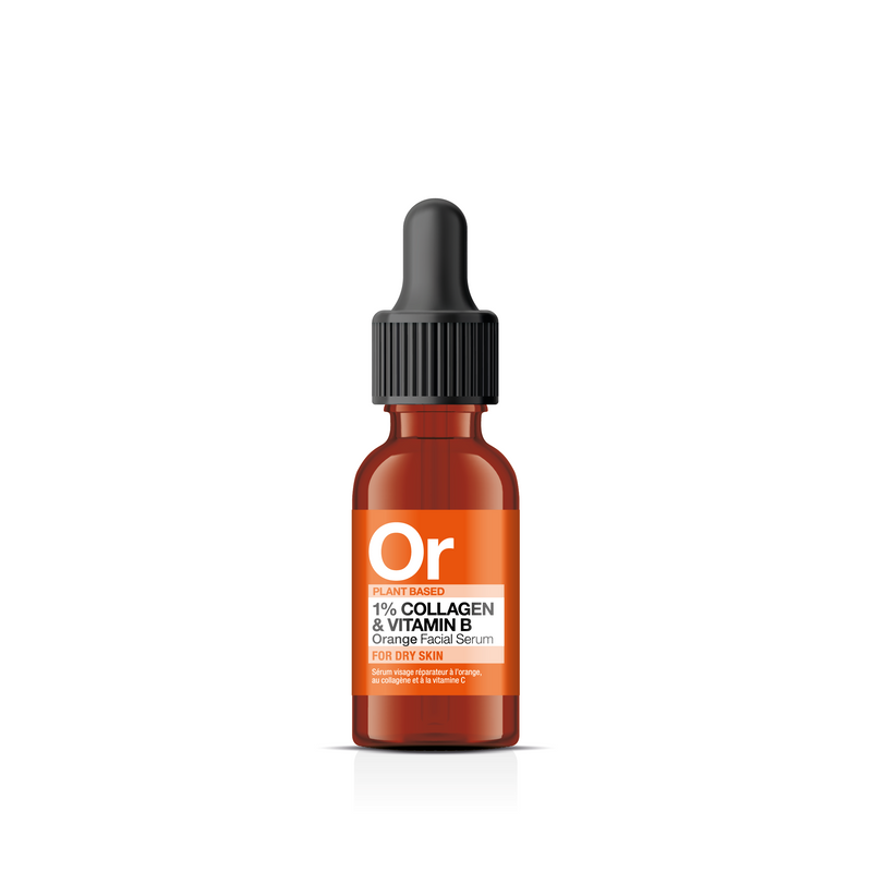 Dr Botanicals Plant-Based Collagen & Vitamin C Orange Restoring Facial Serum