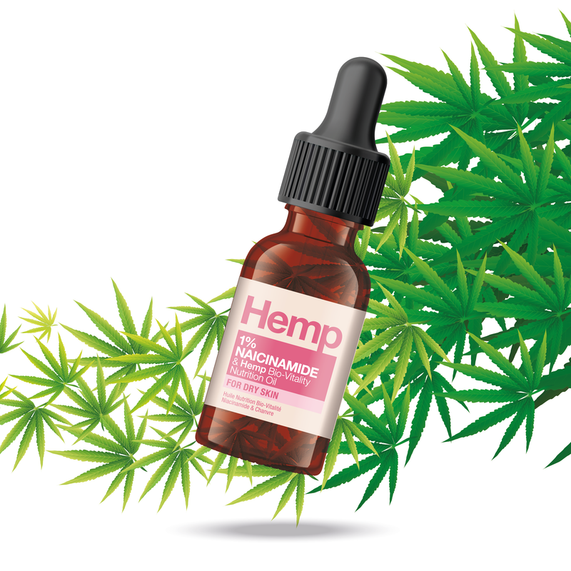 Dr Botanicals Niacinamide & Hemp Bio-Vitality Facial Nutrition Oil