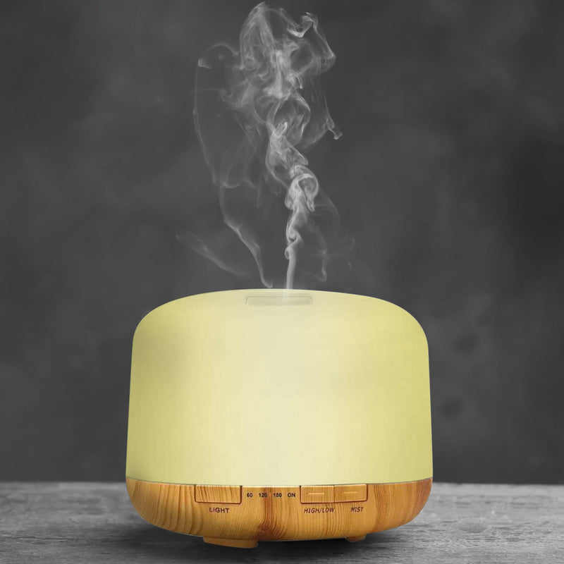 Dr Botanicals Aroma Diffuser with Wood Grain Base (USB)