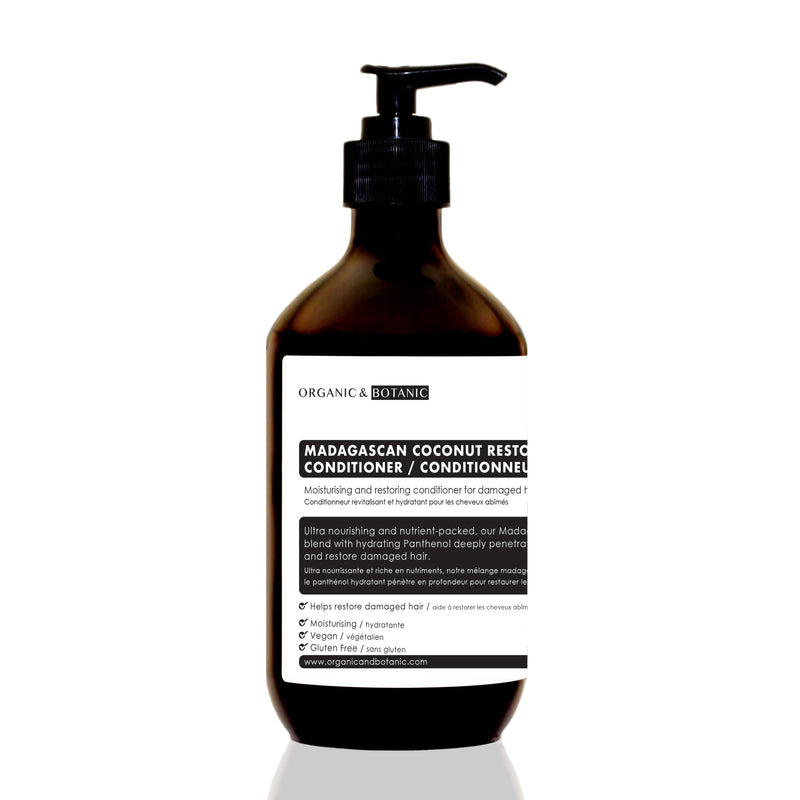 Organic & Botanic Madagascan Coconut Restoring Conditioner 500ml